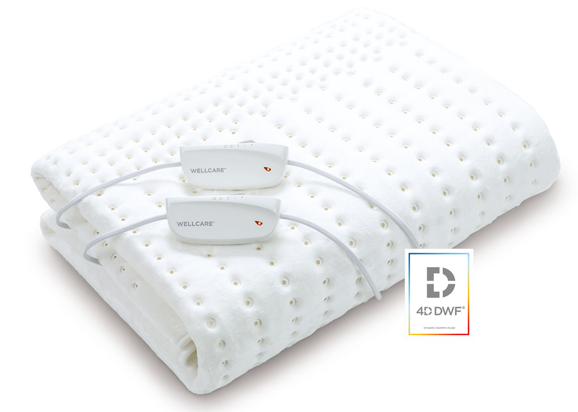 double size underblanket 2 controller more warmth for feet